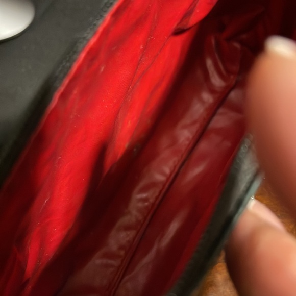 Dooney & Bourke Black Leather Cosmetic Bag - Picture 4 of 5